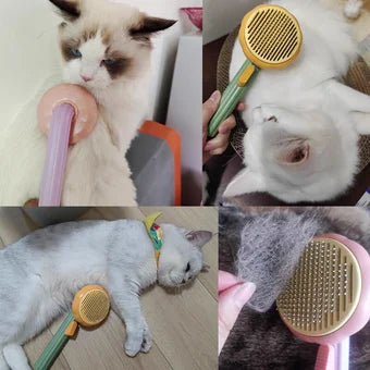 Cepillo para mascotas 3 en 1