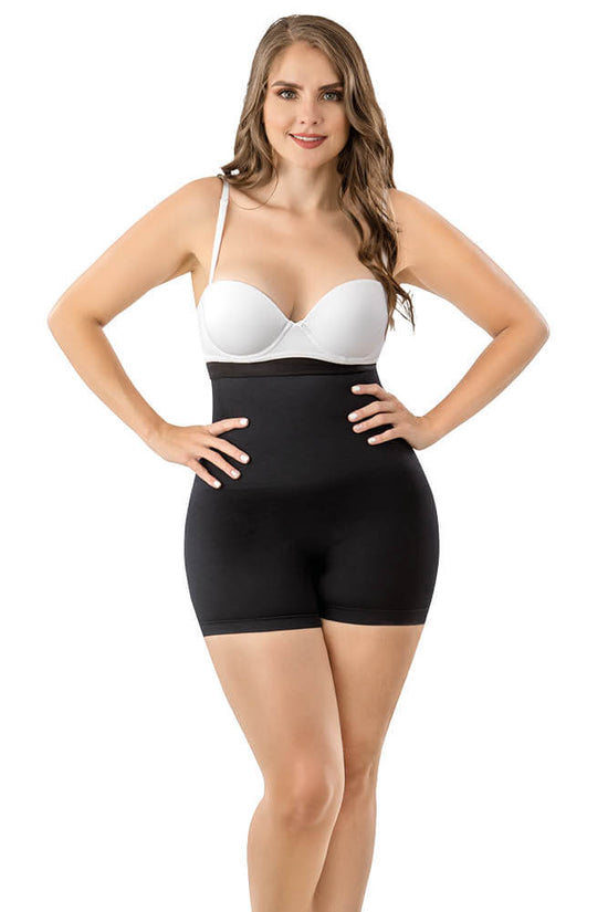 Body Seamless Short Alto Cinturilla